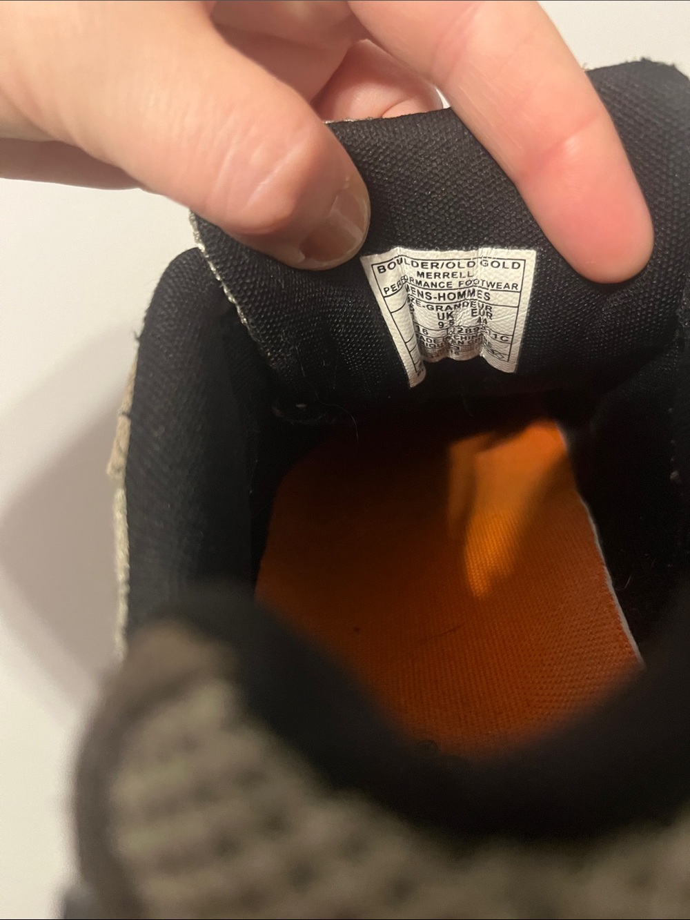 Merrell Men's Brown and Black Hiking Trail Sneakers Size 10 Merrell Accentor - Picture 13 of 14